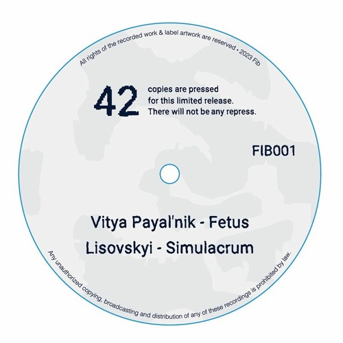 Premiere: A2 - Lisovskyi - Simulacrum [FIB001]