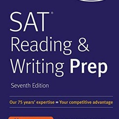 GET [PDF EBOOK EPUB KINDLE] SAT Reading & Writing Prep (Kaplan Test Prep) by  Kaplan