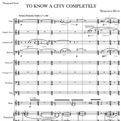 To Know a City Completely