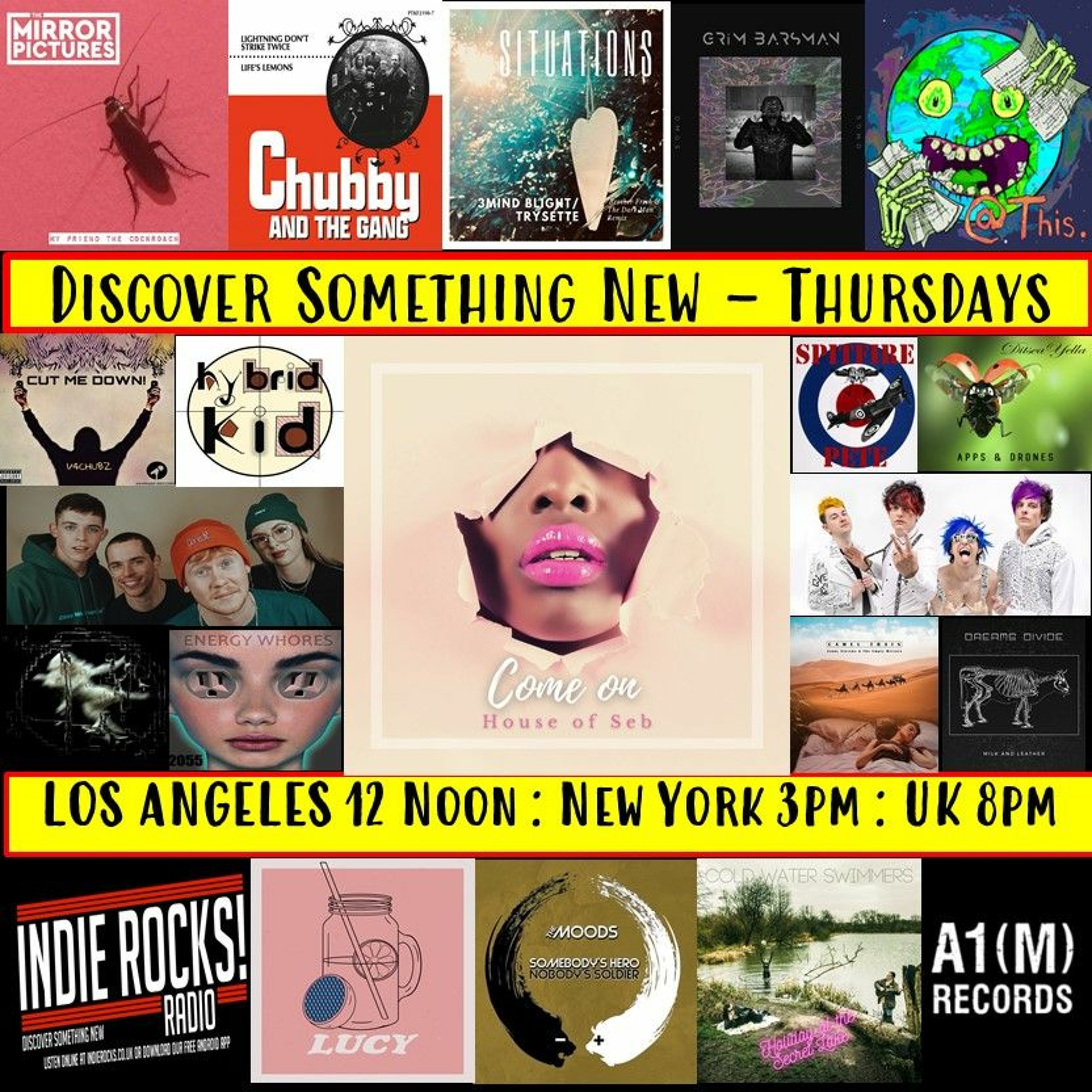 A1M new Music Show - Discover New Music - Indie Rocks Radio
