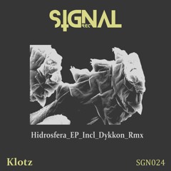 BCCO Premiere: Klotz - Fine Machine (Dykkon Rmx) [SGN024]