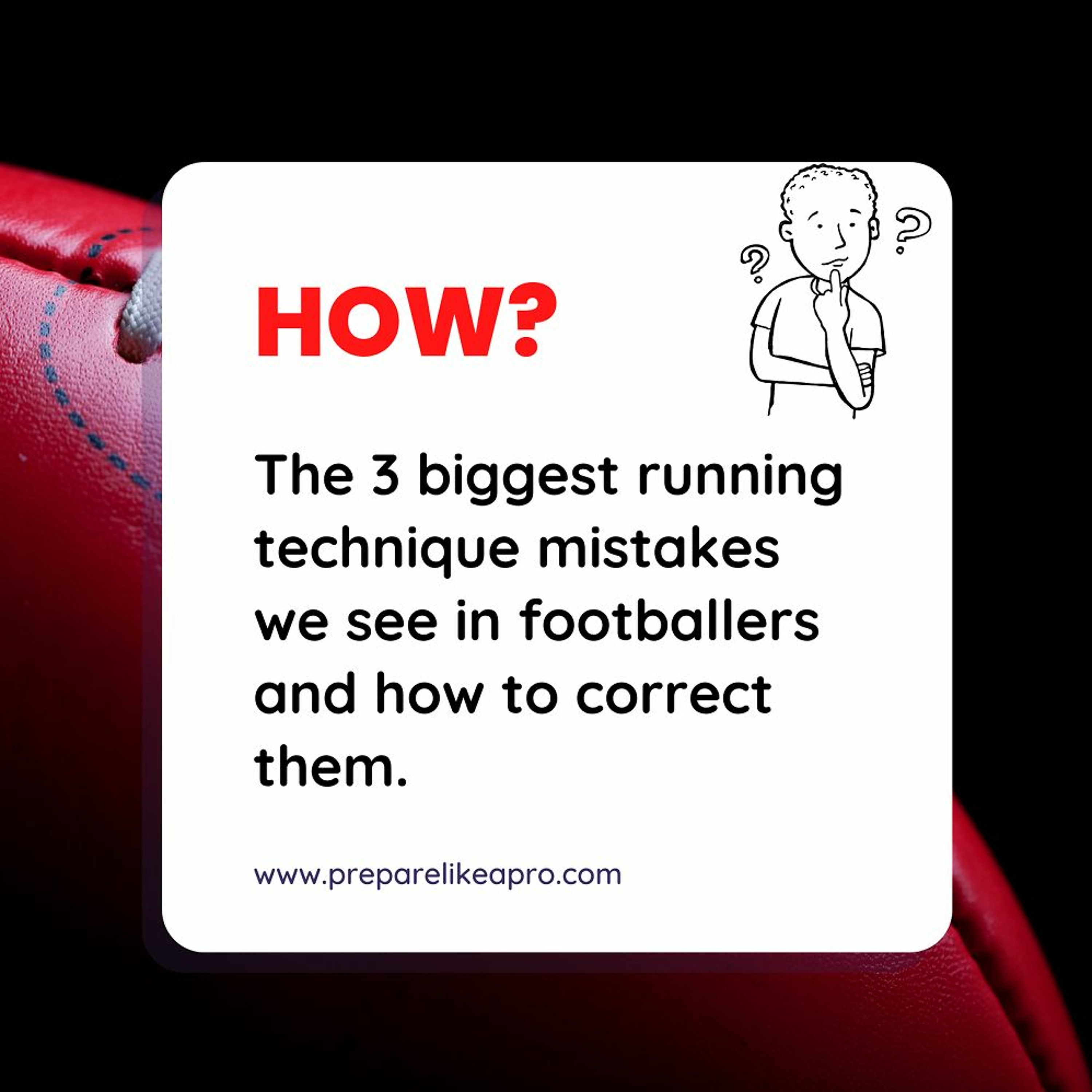 #29 - The biggest 3 running technique mistakes we see in footballers and how to correct them episode artwork