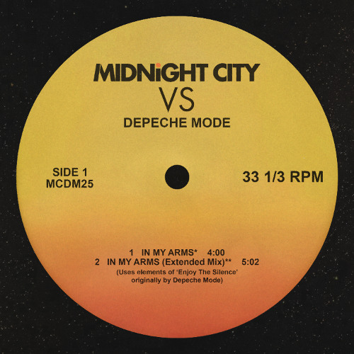 Midnight City vs Depeche Mode - In My Arms