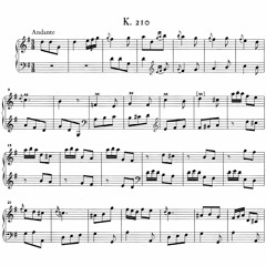 Domenico Scarlatti - Keyboard Sonata K210