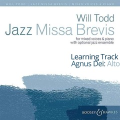 Alto Agnus Dei Learning Track from Jazz Missa Brevis by Will Todd