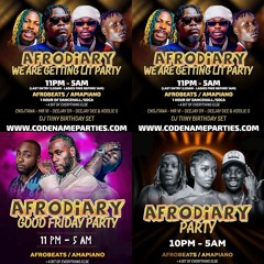AfroDiary Promo Mix | Come To The Next One @CodeNameParties