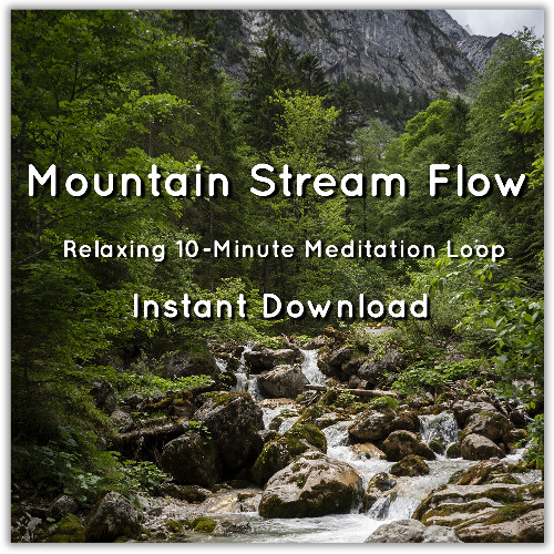 Mountain Stream Flow – 10-Minute Meditation Loop (preview)
