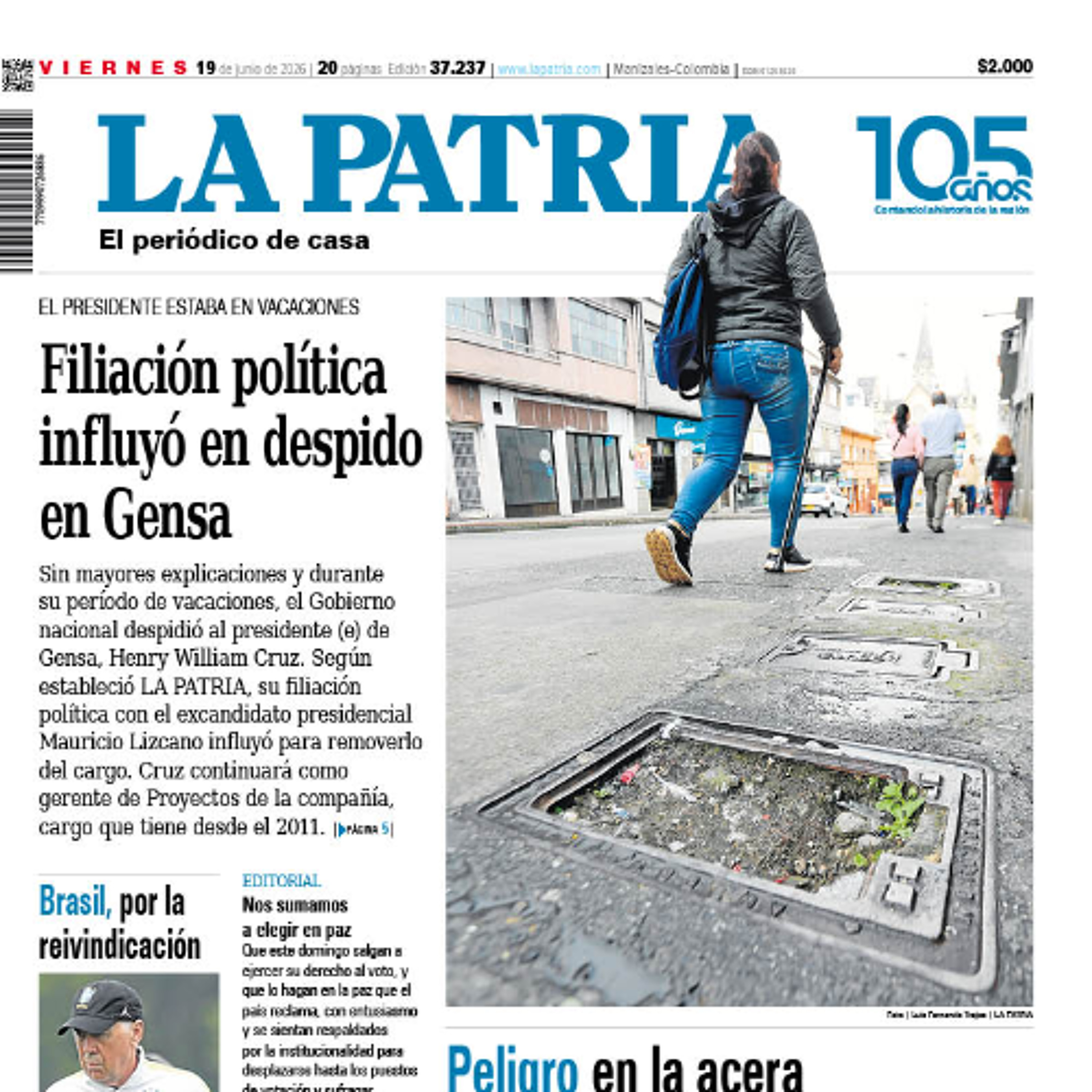 1. Titulares del informativo de la mañana - 19 de junio episode artwork