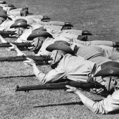 Weapons Training by Bruce Dawe (HSC)