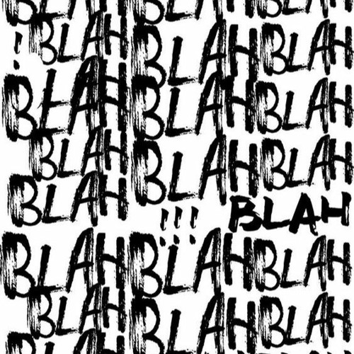 blahblahblah