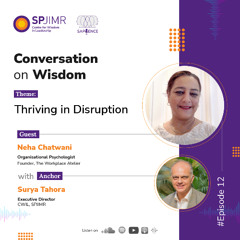Sapience Episode 12:Thriving in Disruption