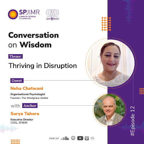 Sapience Episode 12:Thriving in Disruption