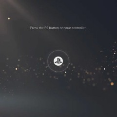 PlayStation 5 Login Screen
