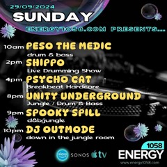 Psycho Cat live on Energy1059 29.09.2024