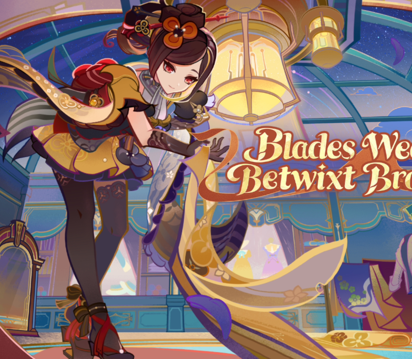 Version 4.5 “Blades Weaving Betwixt Brocade” Trailer OST Genshin Impact Hoyo-mix