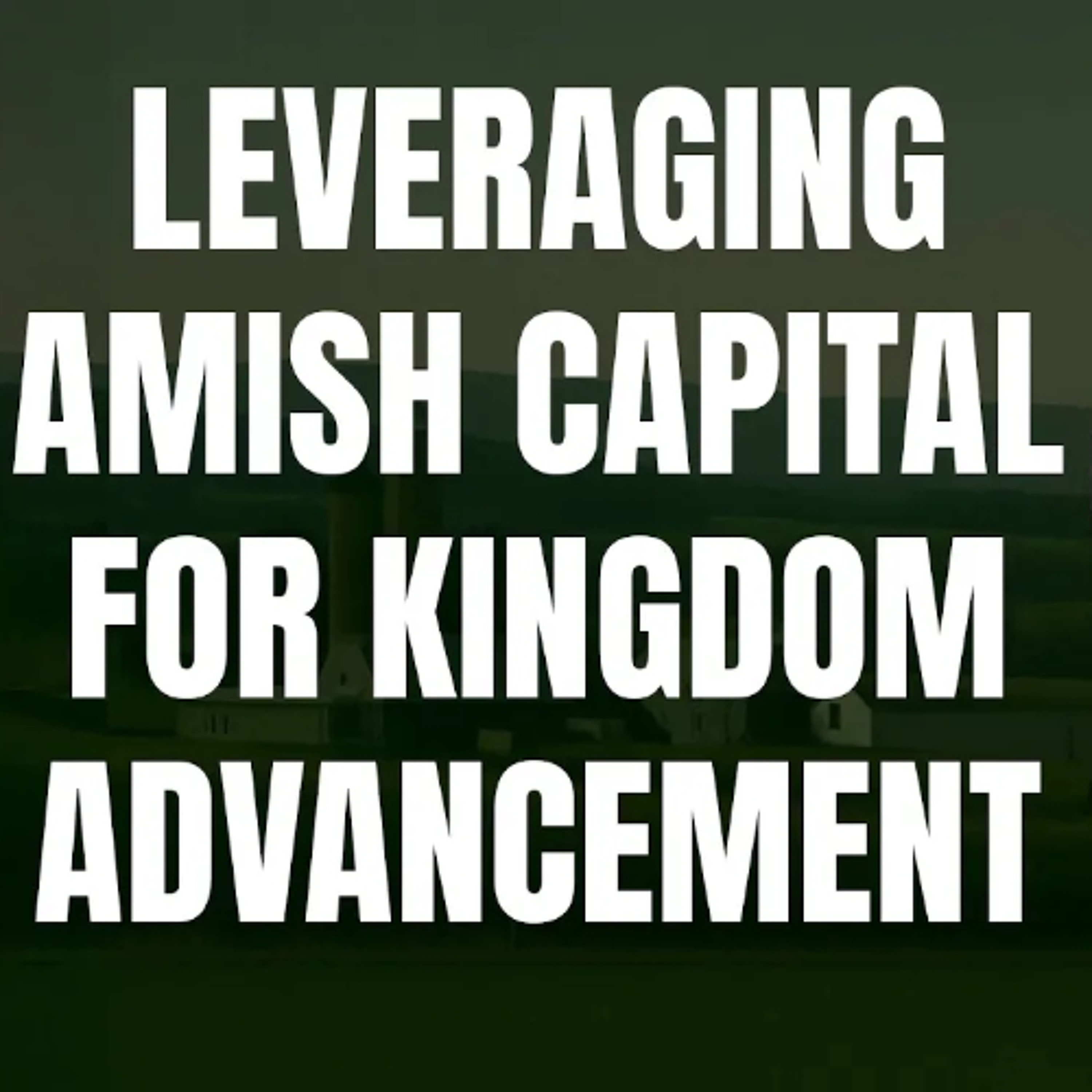 Hope For Wondering Amish