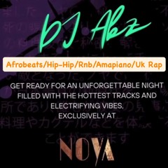 Christmas Mix 2024- AFROBEATS|HIP-HOP|RNB|AMAPIANO|UK RAP- Live at NOYA- by DJ ABZ