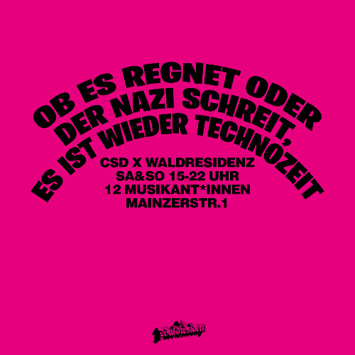 TIMOSCHINSKY @ CSD 2025 SAARBRÜCKEN WALDRESIDENZ