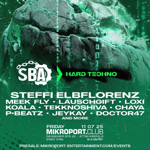 Hardtechno/Schranz Set 165 BPM|@Mikroport SBA|