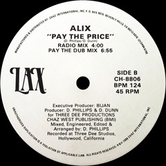 Alix - Pay The Price (Pay The Dub Mix) 1988