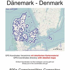 Book (PDF) Campsite Guide DENMARK (with GPS Data and detailed Maps) unlimited