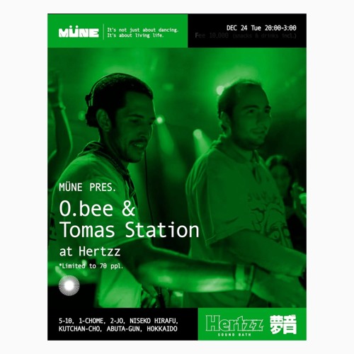 Mu Raki (warming up set) / Hertzz Niseko Opening Party With O.BEE & Tomas Station 24th Dec. 2024