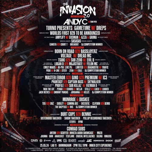 DNB COLLECTIVE PRESENTS: INVASION 2.0 - BROOKY ENTRY