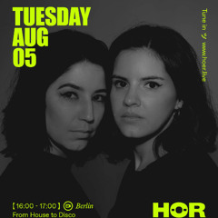 HÖR BERLIN - From House to Disco