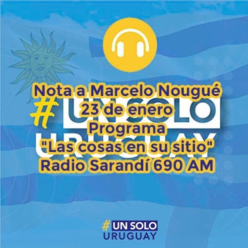 Stream episode Nota A Marcelo Nougué 23 De Enero Programa - Las Cosas En Su  Sitio- Radio Sarandí 690 AM by Un Solo Uruguay podcast | Listen online for  free on SoundCloud