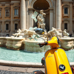 Mit Falschgeld in Italien