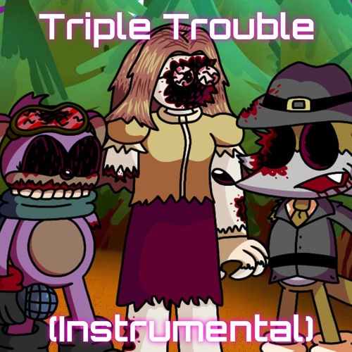 Triple Trouble Instrumental (Fanmade D-Side Remix) || Friday Night Funkin' D-Side Remix