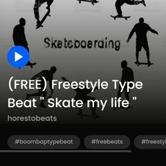 (FREE) Freestyle Type Beat " Skate my life " Boombap Type Beat| Free beat prod.Horésto Beats
