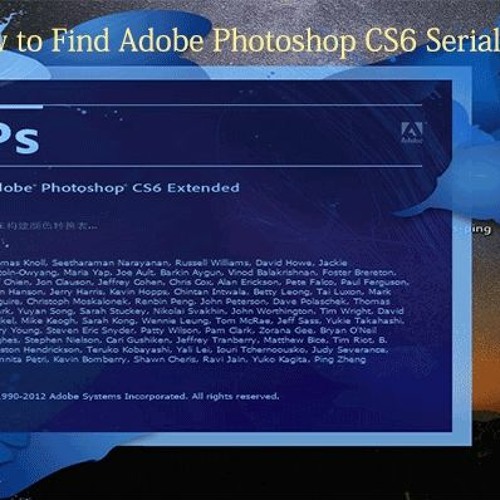 Stream Photoshop Cs6 Serial Number Generator Machine by Chris Faucher | Listen online for free on SoundCloud Stream Photoshop Cs6 Serial Number Generator Machine By Chris Faucher | Listen Online For Free On Soundcloud
