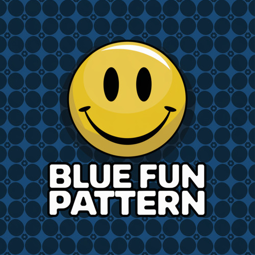 Blue Fun Pattern