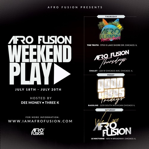 AfroFusion Promo Mix 07-18-2024 Amapiano Afrobeats