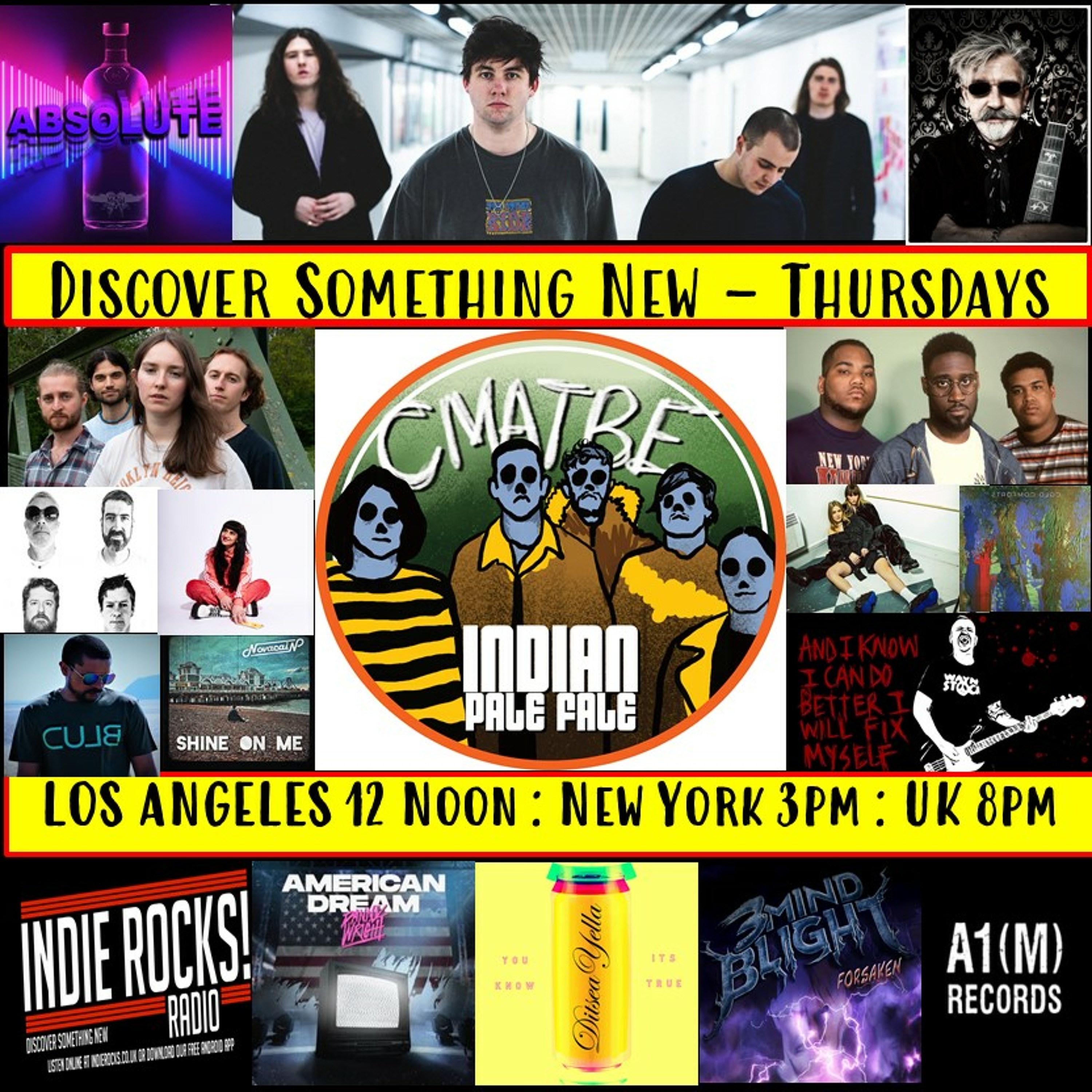 A1M new Music Show - Discover New Music - Indie Rocks Radio