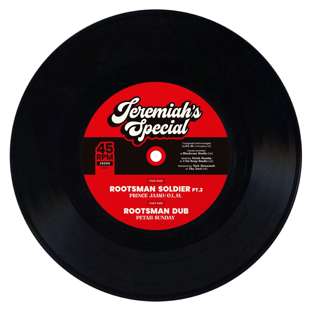 Stream Prince Jamo, O.L.M. - Rootsman Soldier pt. 2 VINYL ONLY ON