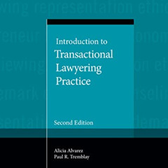 [Download] PDF 📬 Introduction to Transactional Lawyering Practice (Coursebook) by  A