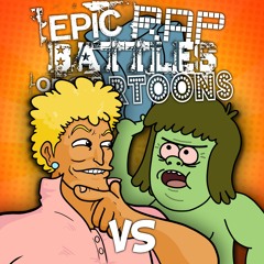 Brody Foxx vs Muscle Man. Epic Rap Battles of Cartoons Bonus Battle.