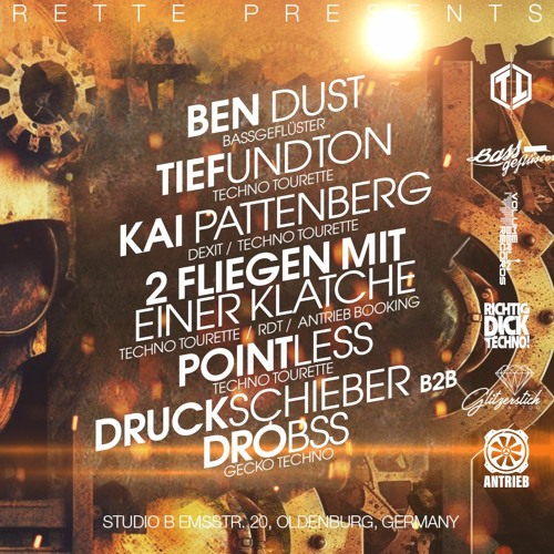 Kai Pattenberg@Techno Tourette Event 20.5.2023 Studio B Oldenburg