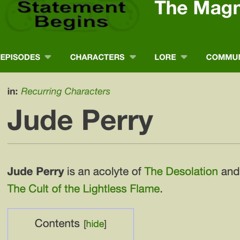 people are talking about jude perry