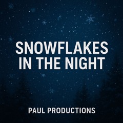 Snowflakes in the night