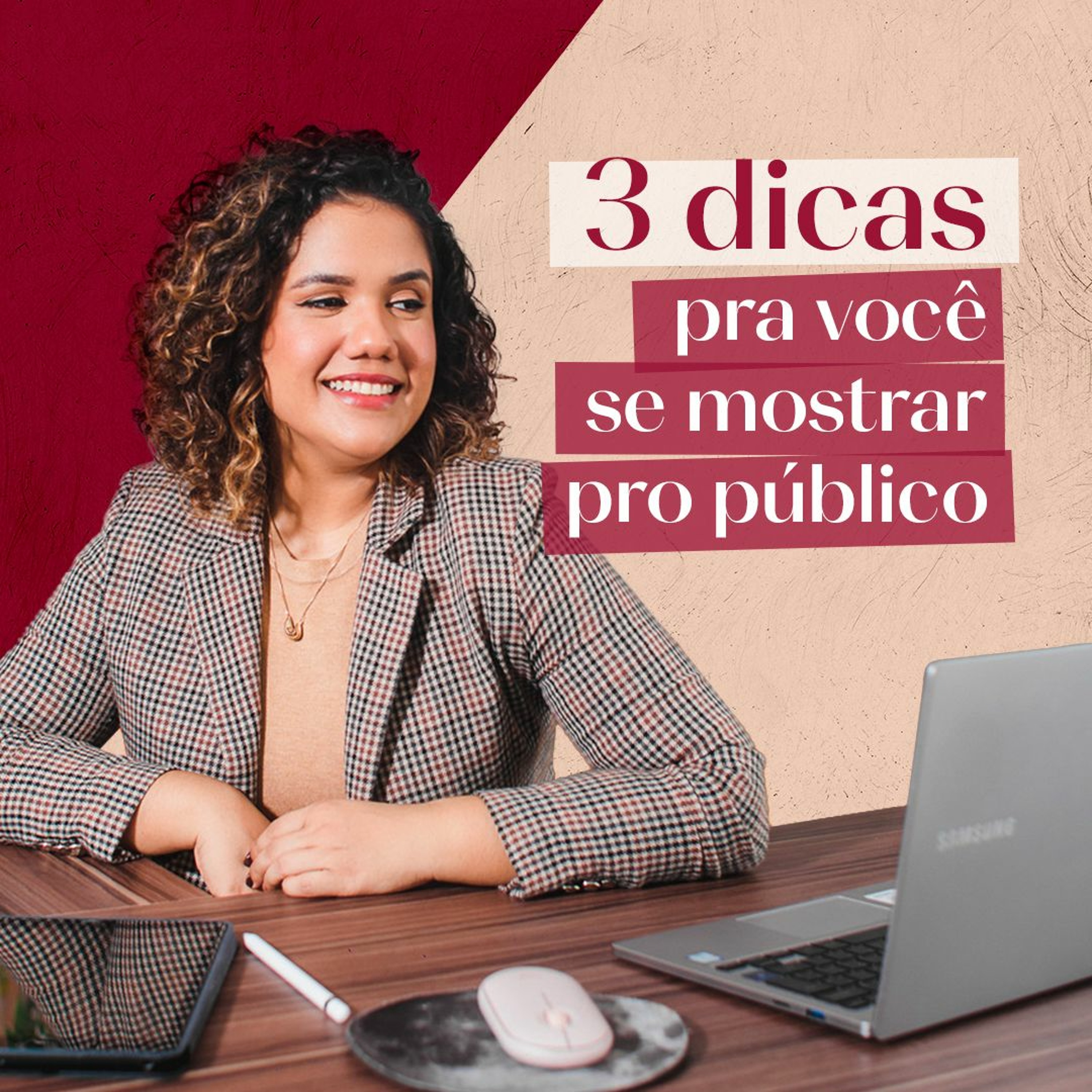 Ep. 6 - 3 dicas pra você se mostrar pro público episode artwork