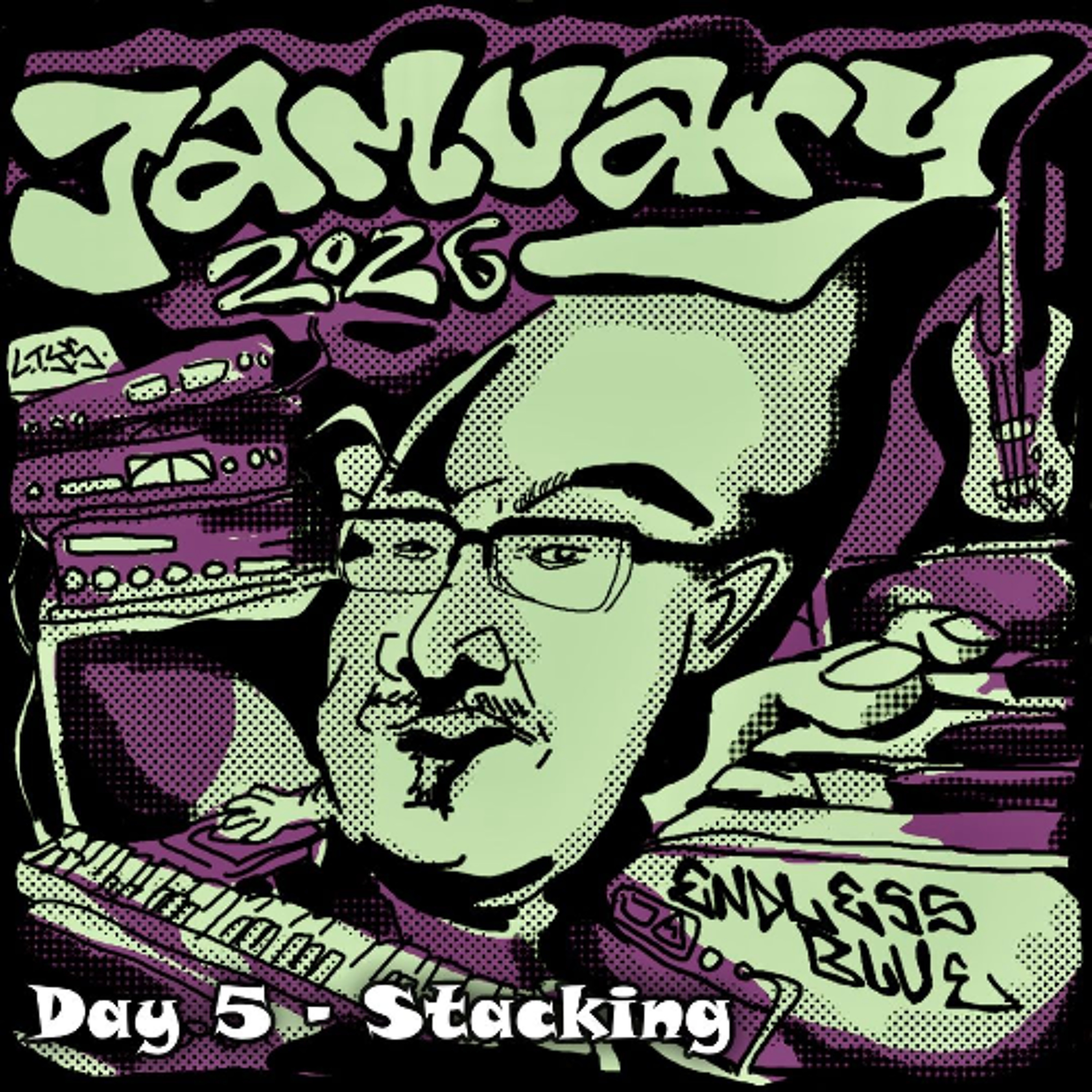 Day 5 - Stacking episode artwork