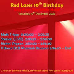 Red Laser @ TWH Mcr 10th Dec 22 Full Recording