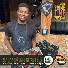 Knights BBQ | Interview w/ Kai Jasper | #BlackHistoryMonth | 2025 10 31