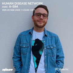 Human Disease Network avec A-Sim - 20 Mai 2022