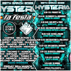 ARMAZ - Hysteria set 28th March 25 (no mcs)