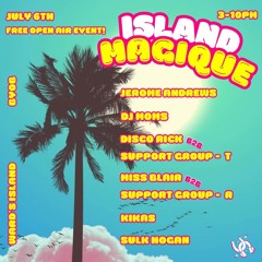 Support Group b2b Disco Rick @IslandMagique 2024 LIVE