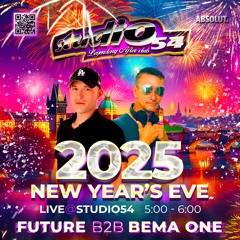 Future b2b Bema One - live set z New Year's Eve party 2025 klubu Studio 54